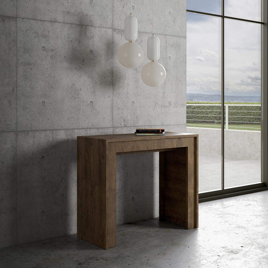 Dafne Italian Design Consolle allungabile Mia Small Noce