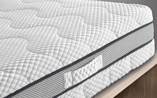 Dafne Italian Design Materasso Una Piazza e Mezza Ortopedico in Memory e Schiuma poliuretanica (cm. 120 x 190 x 25h)