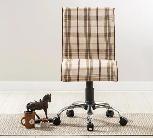 Dafne Italian Design Sedia Morbida Plaid
