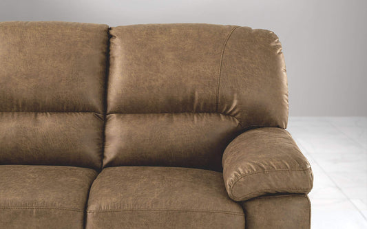 Dafne Italian Design Divano a 2 posti. Tessuto Tay Tay Camel (cm. 159 x 92 x 92h)
