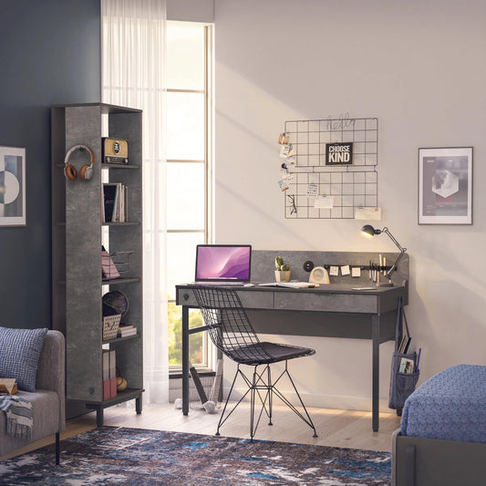 Dafne Italian Design Scrivania Space Gray